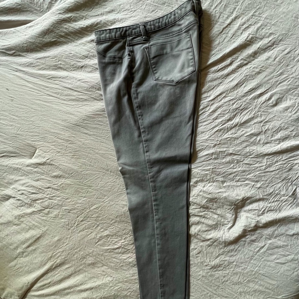 Massimo Denim Legging Pants / Size 12 / Color Gray